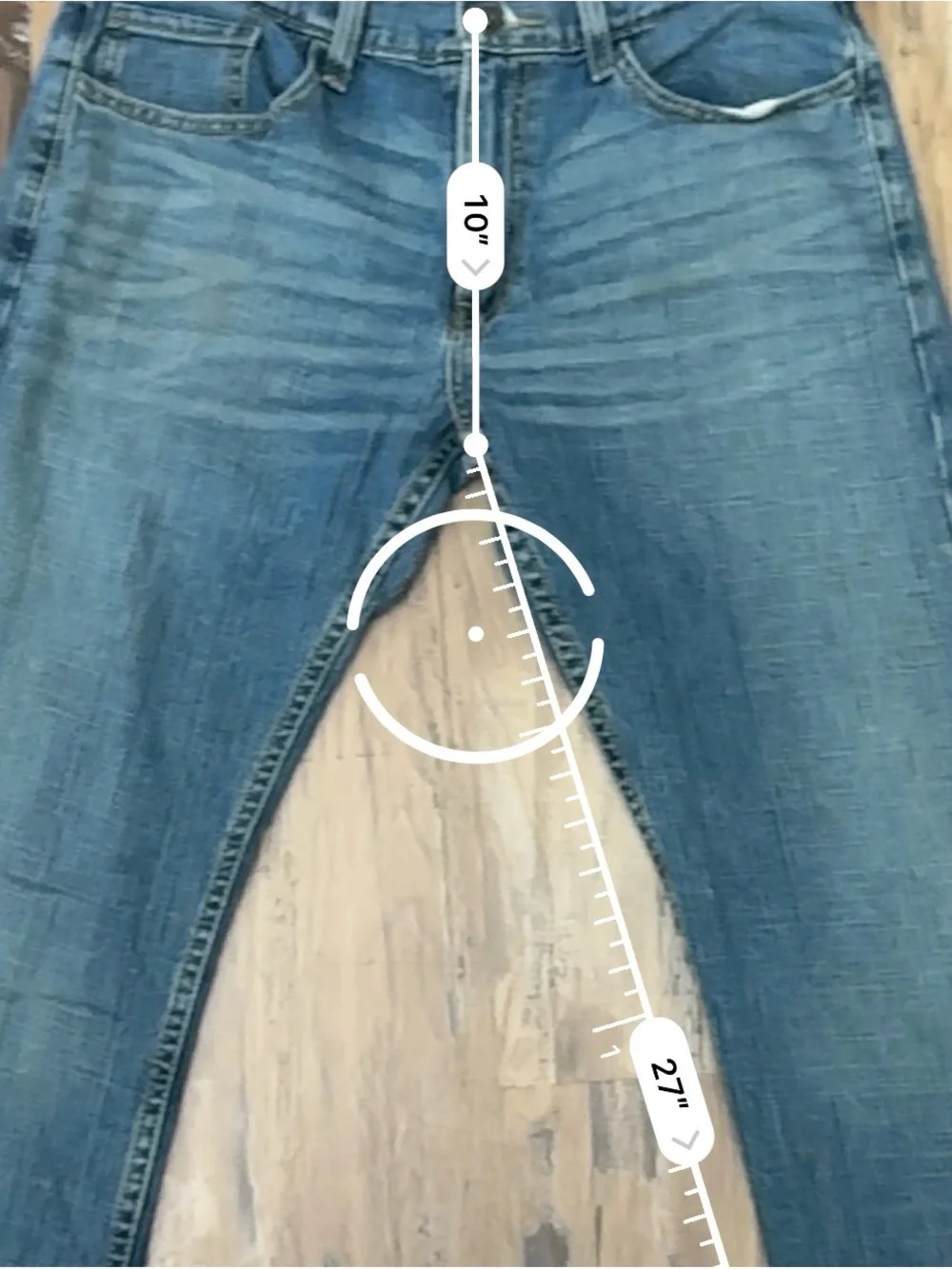 Mens Levi’s Denizen Slim Fit 232 Jeans 33x30